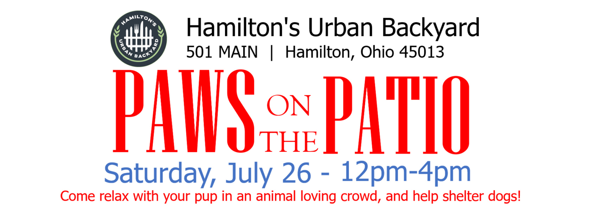 Hamilton's Urban Backyard logo